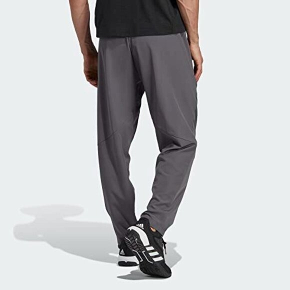 Adidas Mens AEROREADY Designed 4 Movement Training Pants Gray 2XL - Picture 4 of 15